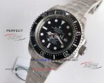 V10 New Noob Rolex Sea-Dweller Black Dial Stainless Steel Copy Mens Watches